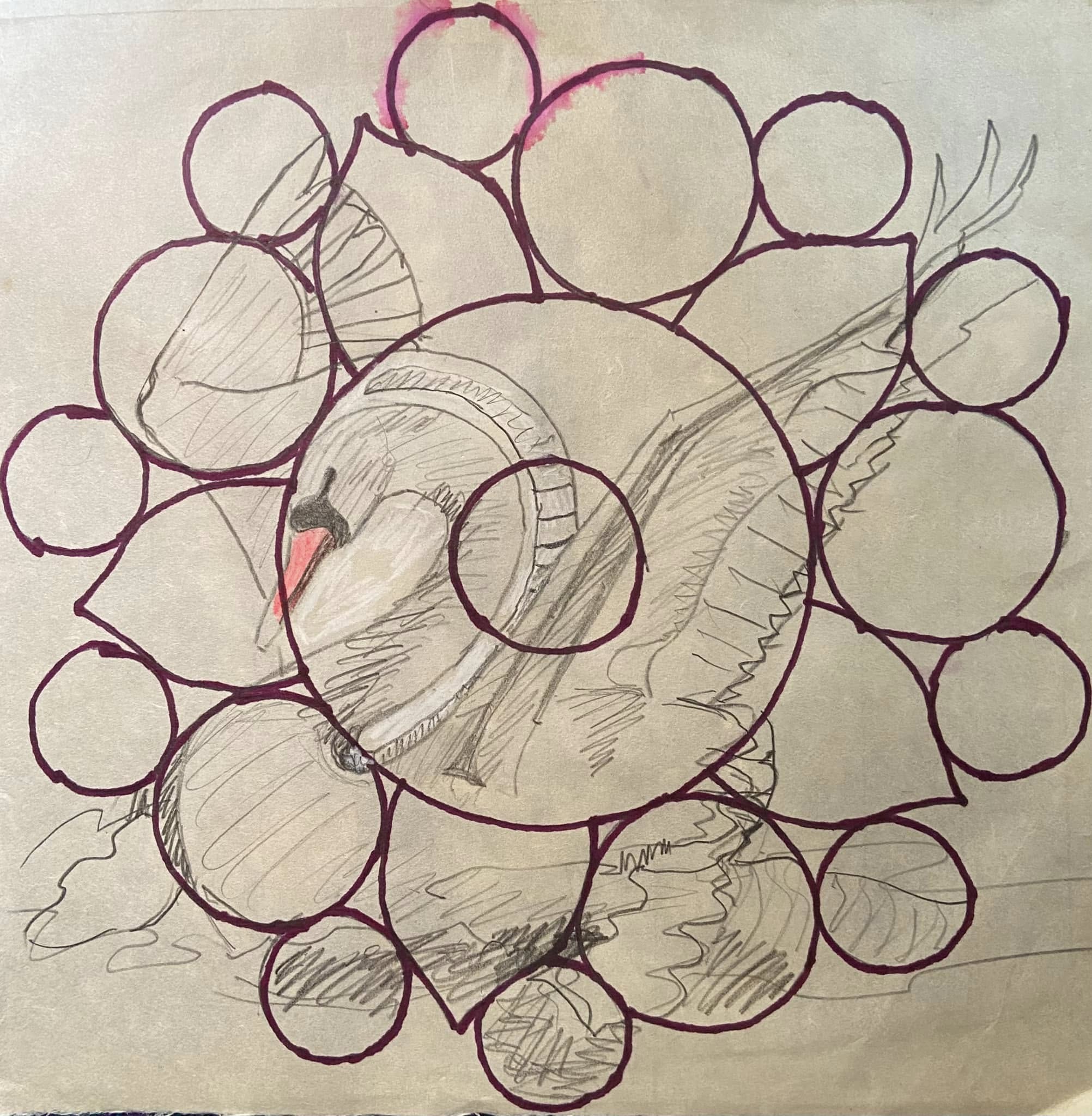 Swan and Mandala Blending