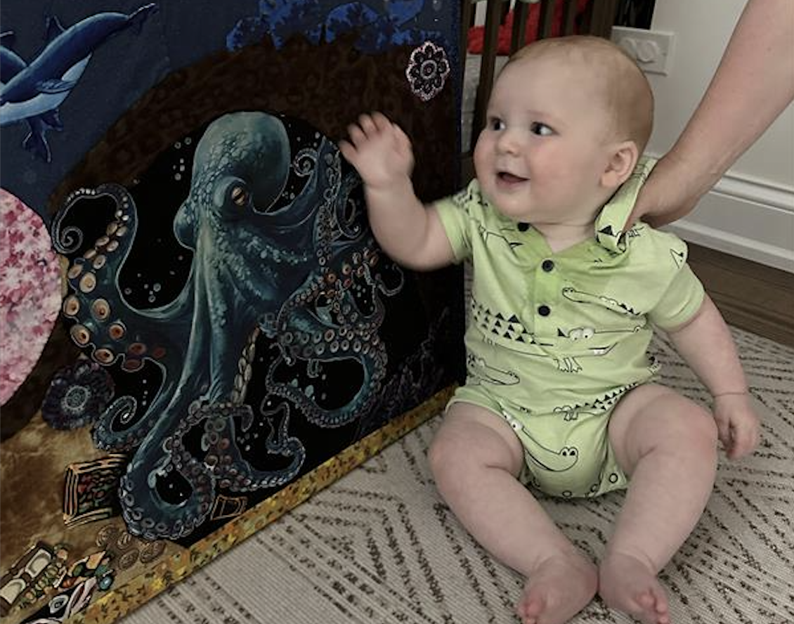 Beau Wishing He Were an Octopus